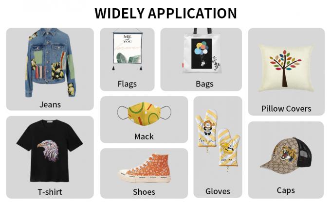 A4 / A3 DTF Film da stampante Cold Peel 75U Spessore PET Film di rilascio Non adesivo 4