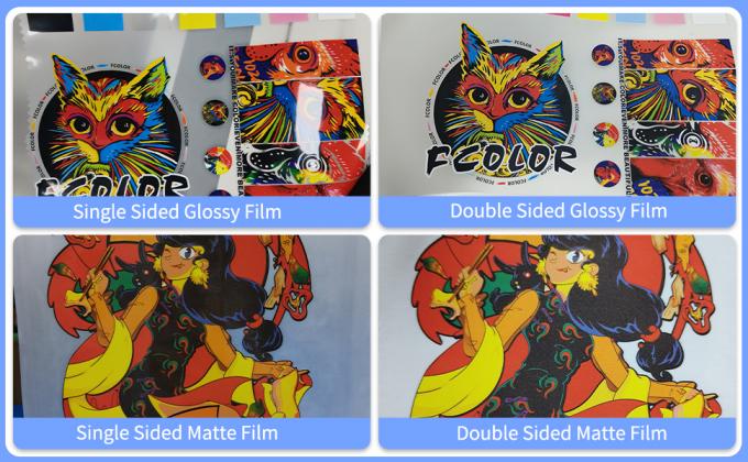 60cm Stampa digitale DTF Pellicola per trasferimento di calore PET DTF Stampa pellicola DTF Scarpe da tela Uomini T-shirt Stampa carta DTF Pellicola PET 2