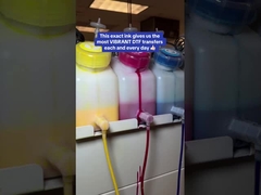 Stampa DTF Inchiostro bianco CMYK 1L