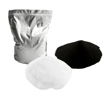 Polvere a fusione a caldo DTF nera da 1 kg per tessuti di nylon in poliestere di cotone