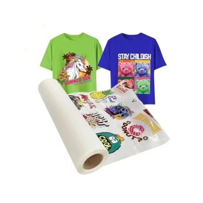 80GSM DTF Materiali di stampa in colore bianco/trasparente Metodi di pagamento rapido disponibili