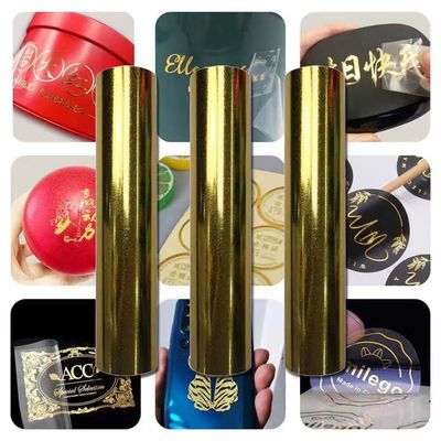 Film di trasferimento UV DTF in oro argento bianco trasparente Ab Pet Film per custodie per cellulari