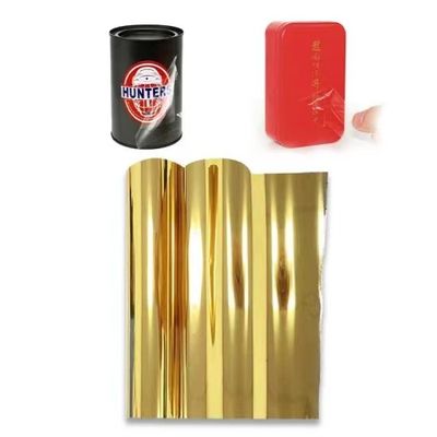 Fogli d'oro DTF film di trasferimento fogli di etichetta UV DTF stampa di pellicola per trasferimento di tazze