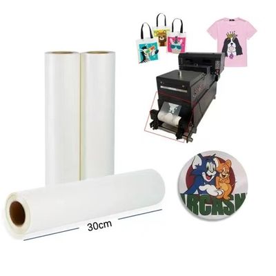 Trova il perfetto materiale di stampa DTF opaco 30cm 60cm DTF film di trasferimento per animali da compagnia carta roll single film roll DTF pet film