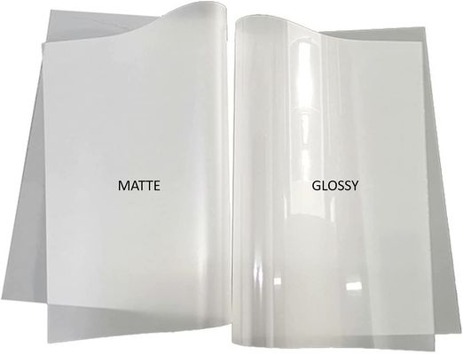 Doppia faccia 30cm 60cm DTF Film Roll 75mic Pet Film per la stampa di trasferimento di calore