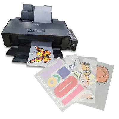 DTF White Ink Transfer Pet Film Roll Paper Film Per DTF 75U Spessore di rilascio di pet film roll