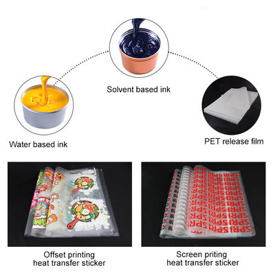 75mic Glossy Hot Peeling PET Release Film per applicazioni di rilascio ad alta temperatura