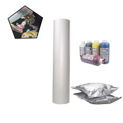 33cm*100m rollo di pellicola DTF doppia opaca pellicola DTF istantanea 75 micron