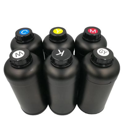 CMYKW+Vanish 500ml LED Digital UV Curing Printing Ink per la stampa ad alta risoluzione