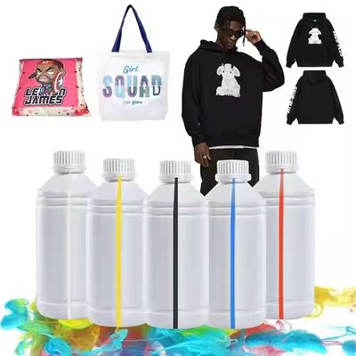 Diretto alla stampa a pellicola 5 Lit PET Super Inktank Tank Ink Per Epson L1800 DTF PET T-Shirt printer