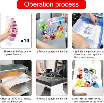 Inchiostro Dtf / Inchiostro Dtf di stampa in bianco per stampante DTF - Opacità e qualità di stampa duratura