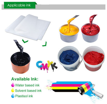 Matte Hot Peel 39*54cm 75 Micron PET Release Film per serigrafia e stampa offset