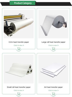95GSM 44 pollici * 400m epson carta di sublimazione Roll per tessuto di poliestere
