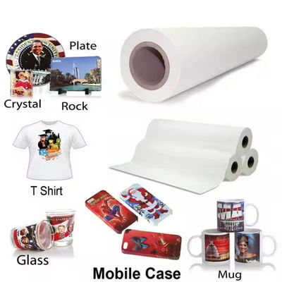 facile 33g Poliestere resistente per il trasferimento di sublimazione carta rotolo tessile trasferimento di calore stampa digitale