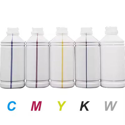 Inchiostro DTF 1000ml Inchiostro bianco CMYK per T-shirt e pellicola per animali domestici Stampa inchiostri DTF premium