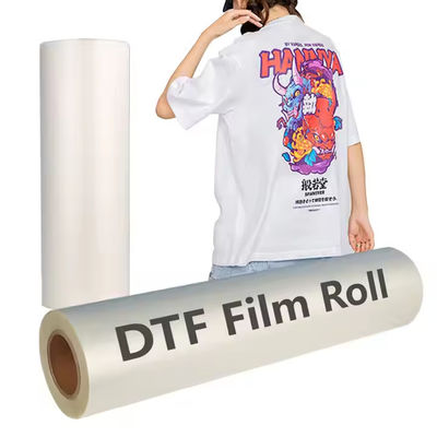 60cm*100m DTF PET Film inchiostro bianco Instant Hot &amp; Cold Peel Disponibile