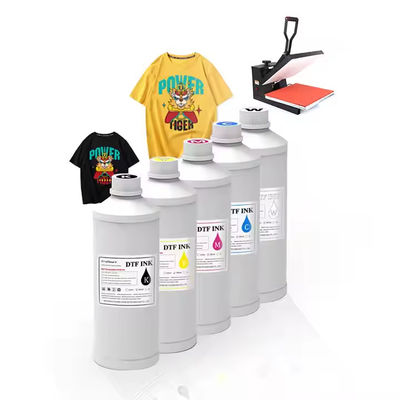 Cmykw Stampa a getto d'inchiostro Film di trasferimento Dtf Tinta pigmento Premium Per la stampa Dtf