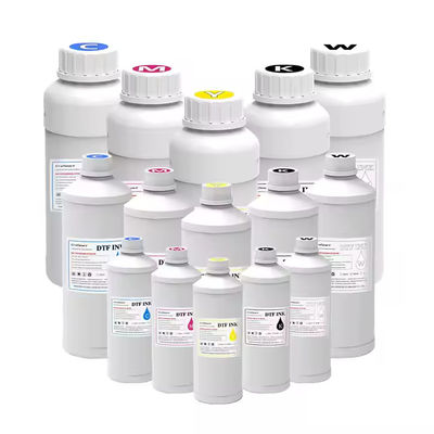 T-shirt design stampa pet film Epson Dtf inchiostro Cmykw 1000ml Per bottiglia Per L1800
