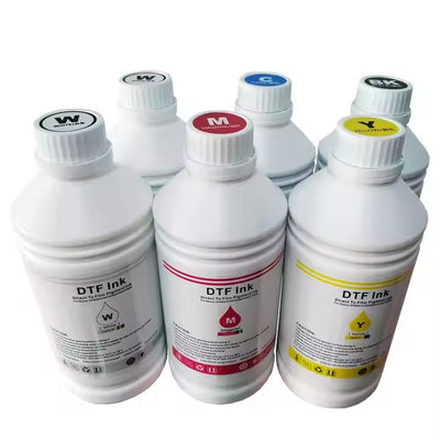 Inchiostro di trasferimento DTF per il pigmento tessile bianco 1000 ml per Epson I3200