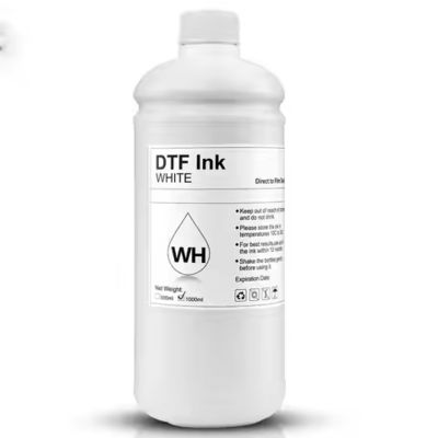 CMYK Bianco 1000 ml DTF Stampa inchiostro T-shirt Stampa tessile