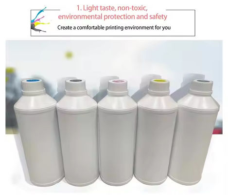CMYK W Colori 500 ml Dtf Inchiostro Pigmento Stampa a trasferimento termico per stampante ad acqua