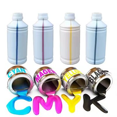 1000ml CMYK DTF Pet Film Inchiostro a trasferimento di pigmento bianco per Epson I3200 XP600 8550