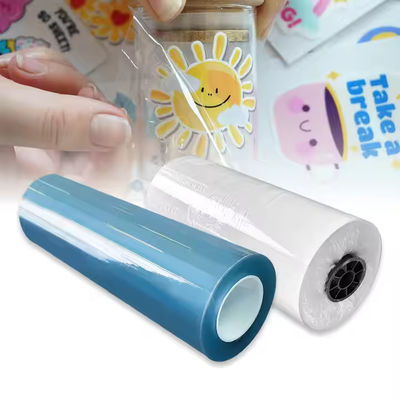 Finitura di superficie trasparente UV DTF Ab Film Transfer Heat For Logo Label Sticker